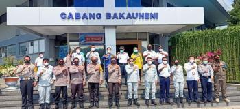 Kakorlantas Polri Survey Jalan dan Lokasi Penyekatan Banten-Lampung- Sumsel